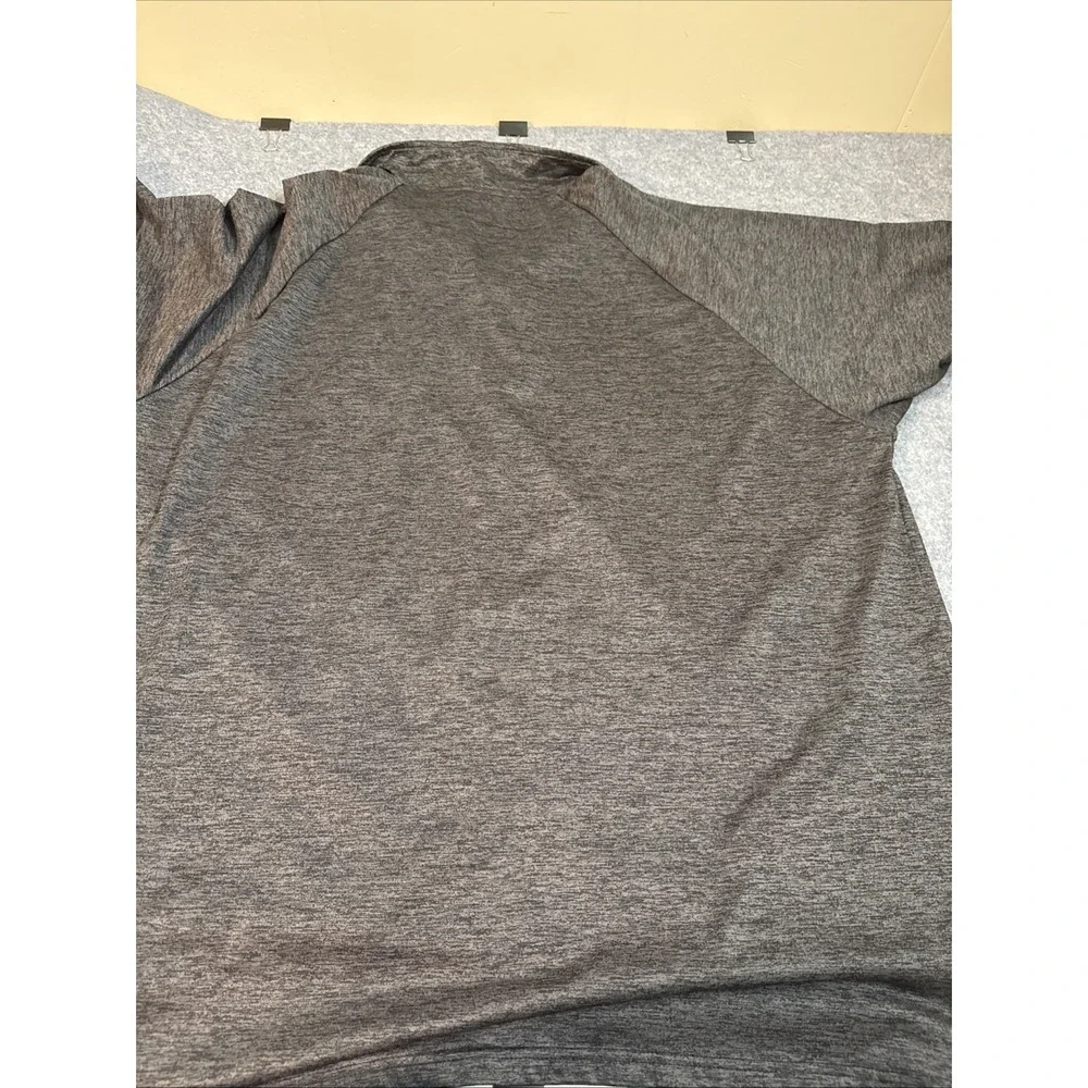 Mississippi State Bulldogs Polo Shirt Grey Mens Sz 2X Bulldog Logo